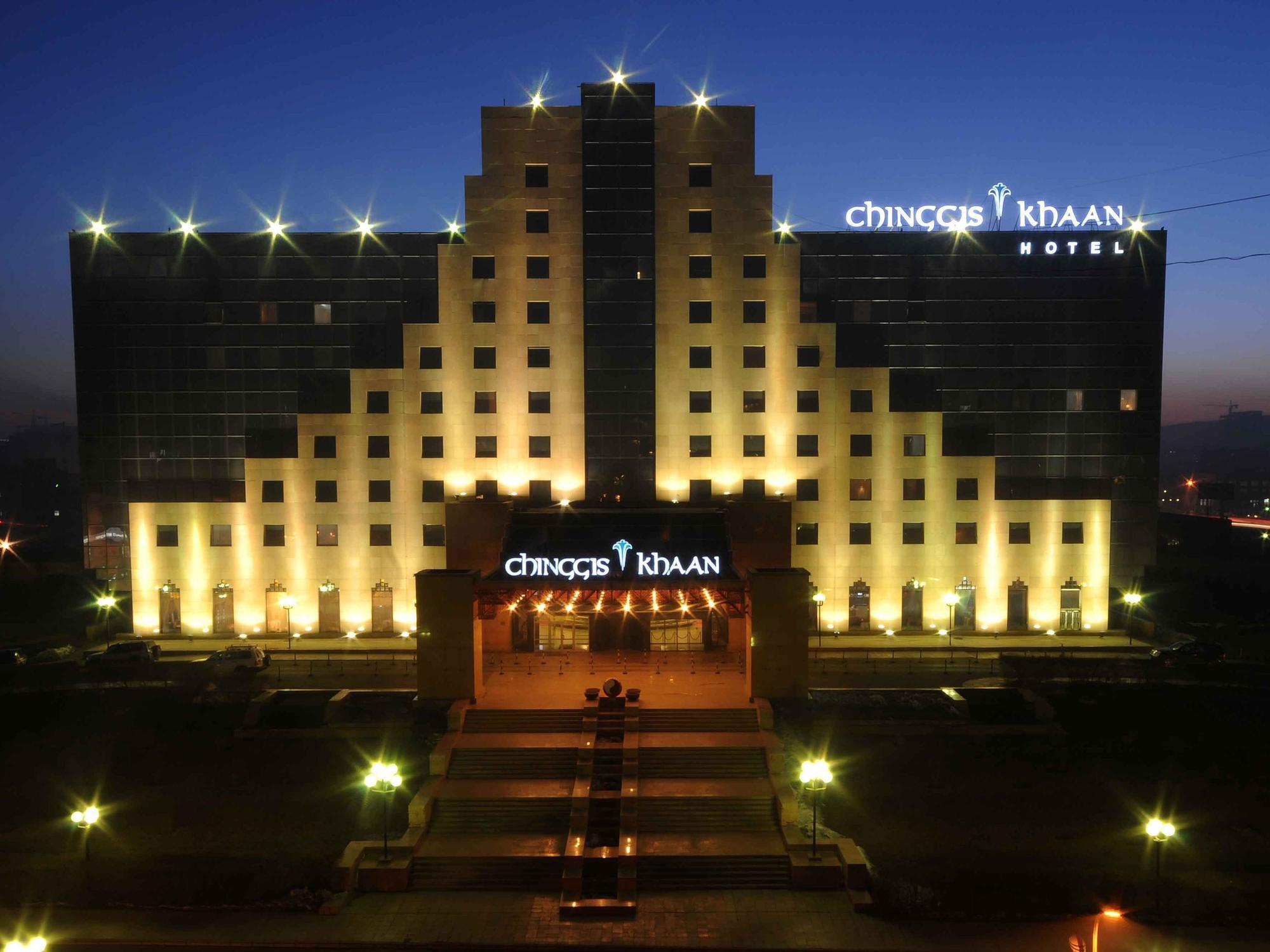 Chinggis Khaan Hotel Oelan-bator Buitenkant foto